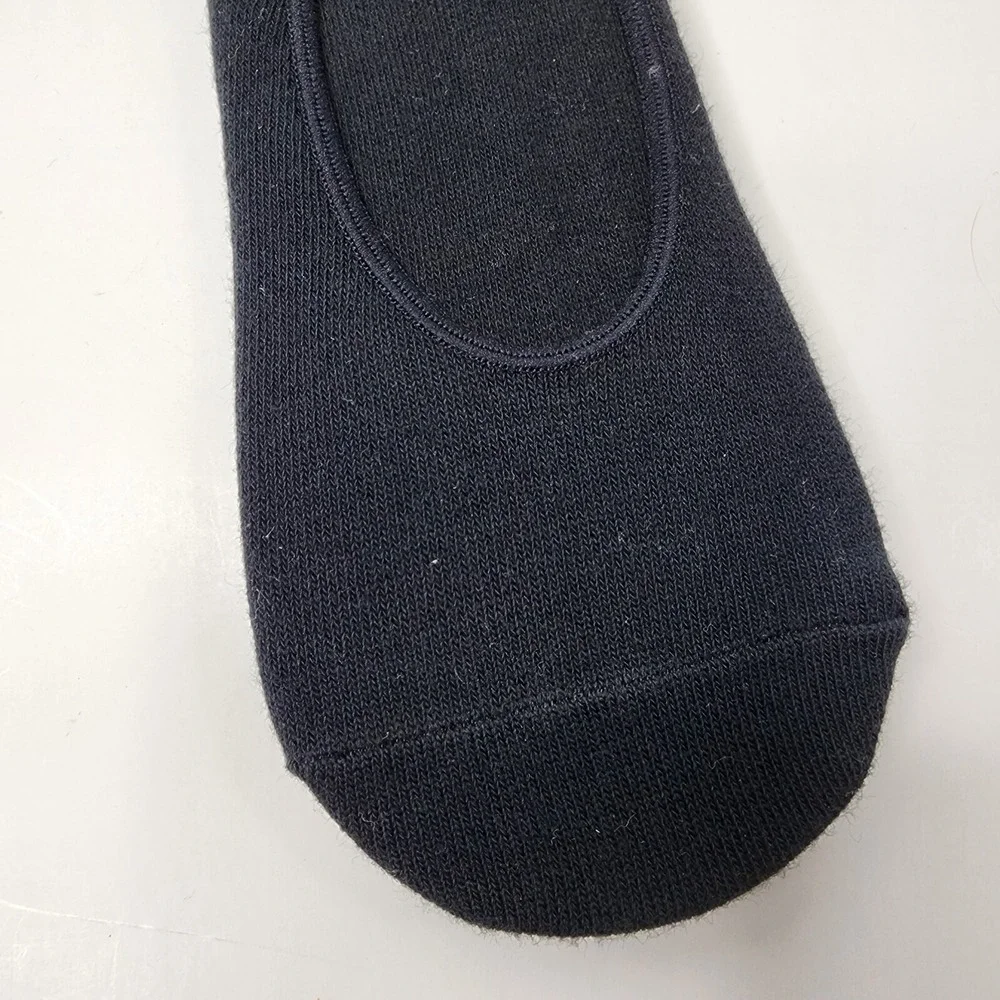 Aeropostale Womens 2 Pack Basic Lightweight No Show Socks Black One Size 9593